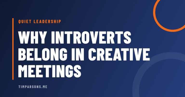 5 Reasons Introverts Need to Be Part of Your Creative Process