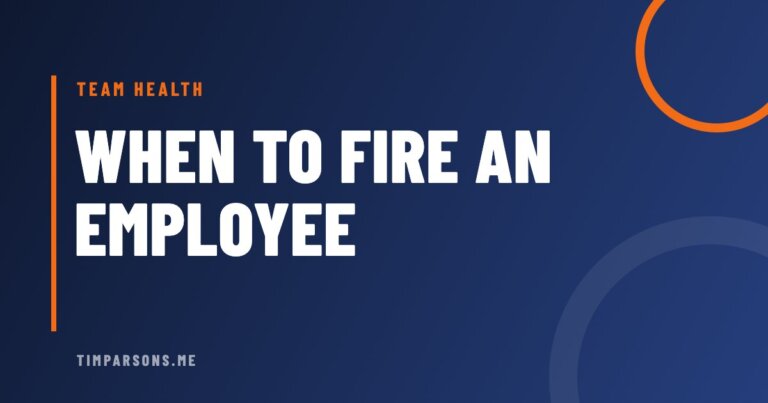 When to Fire an Employee: 4 Signs It's Time