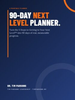 90-Day Next Level Planner cover