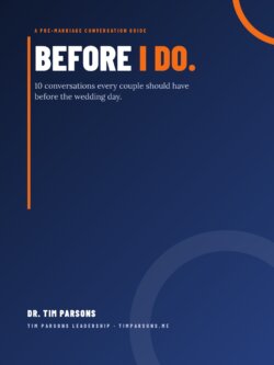 Before I Do pre-marriage conversation guide cover