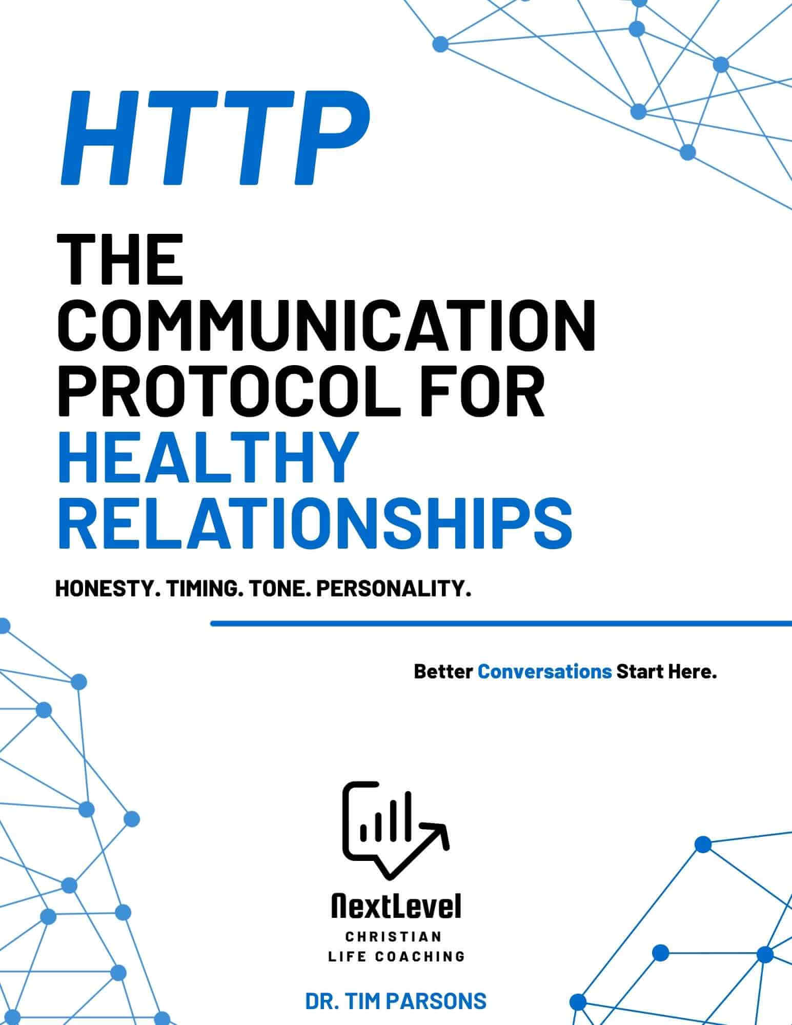 HTTP: The Communication Protocol for Healthy Relationships workbook cover