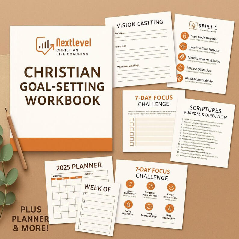 Christian Goal-Setting Workbook cover